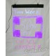 Affordable LED TY1220 Clear Writeable Illuminated LED Board, 20 x 12